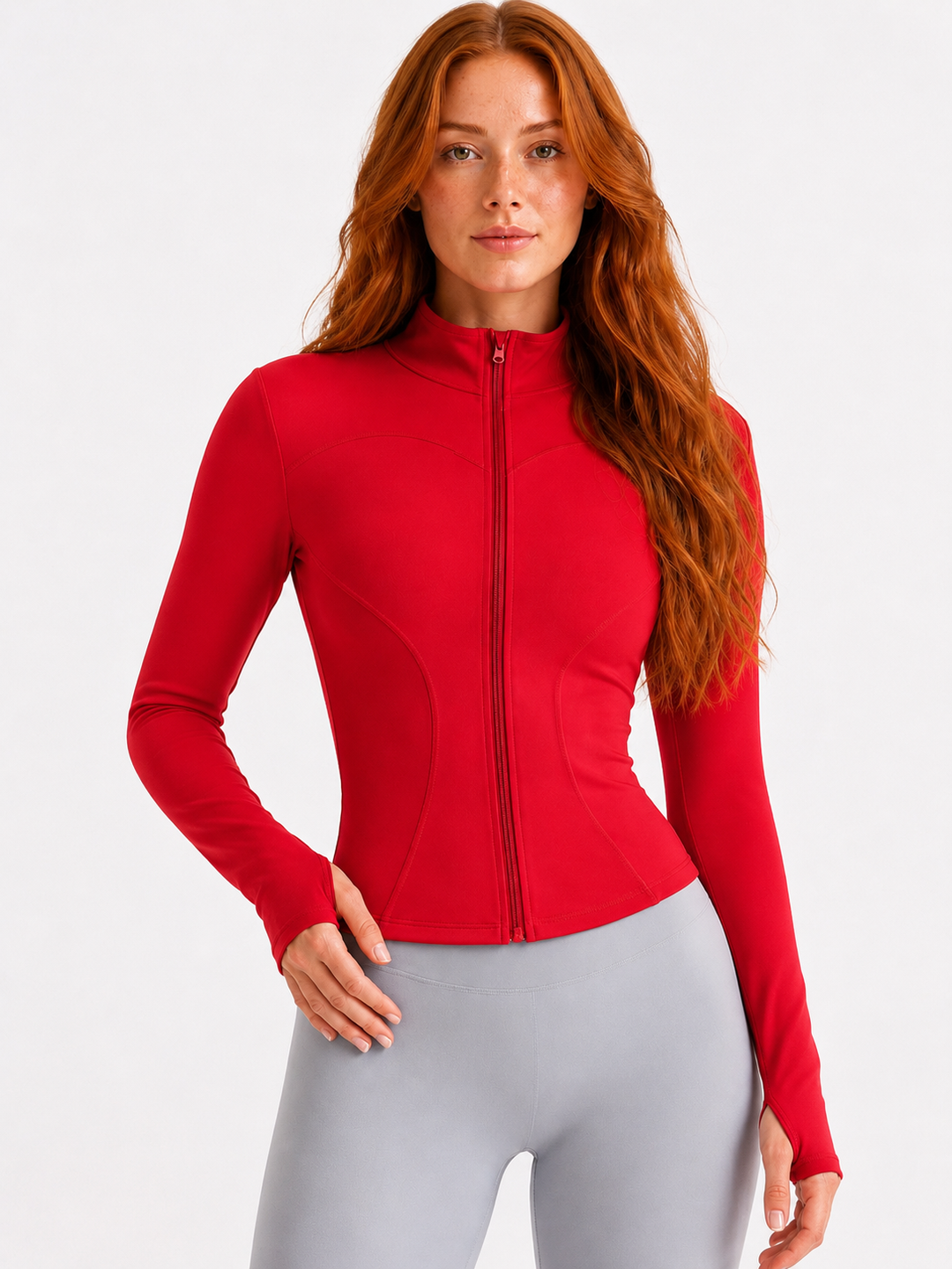 Fitted Kata Jacket - Red