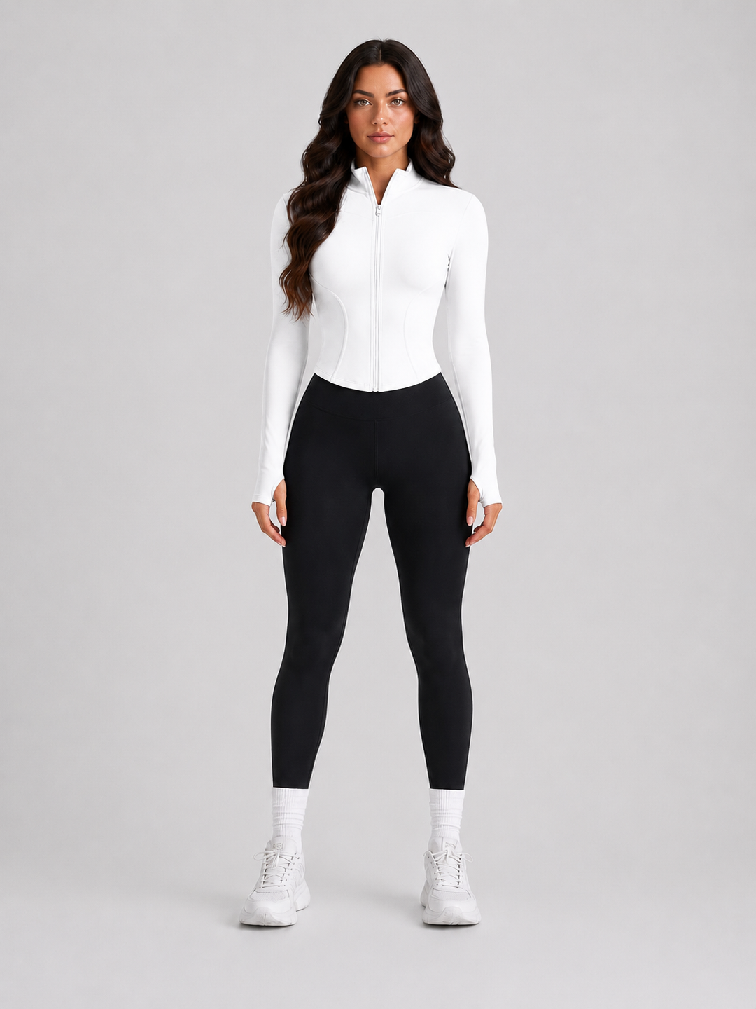 Fitted Kata Jacket - White